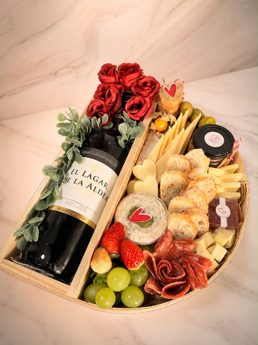 Platter Vinho M – box de vinho entrega em Navegantes